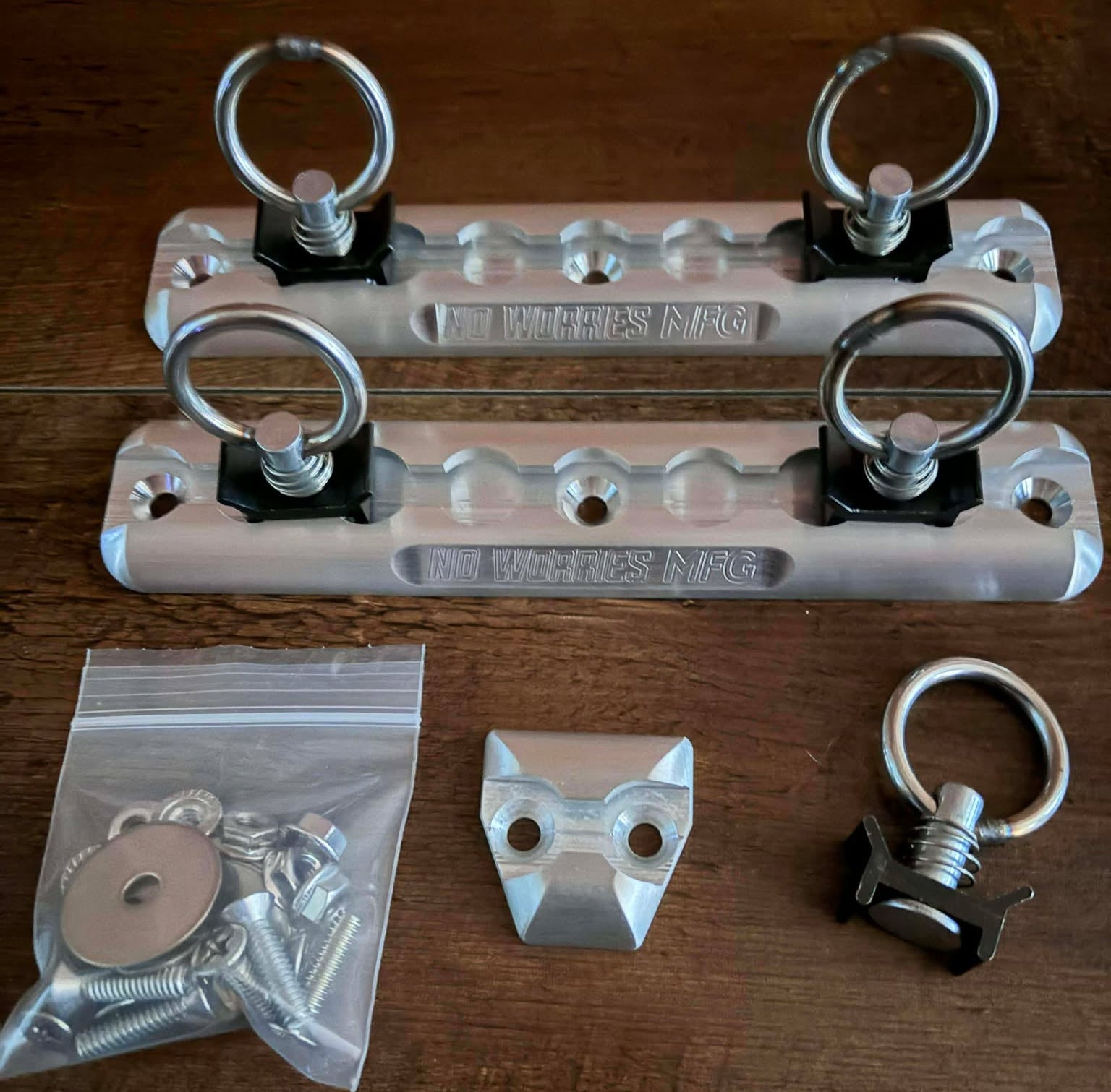 L-Track UTV Bed Tie-Down Kits | noworriesmfg.com