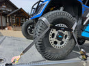 Adjustable Wheel and Tire Tie Down