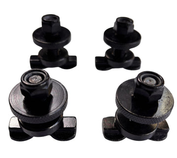 4-Pack L-Track Double Lug Threaded Studs w/Knurled Nut