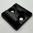 Single Stud Anchor Plate - Anodized Black image 0