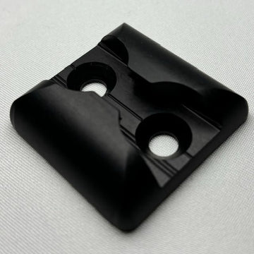 Single Stud Anchor Plate - Anodized Black image 0