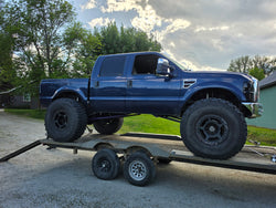 Fun 4x4 with our AxleLock Tie-Downs doing their job.
