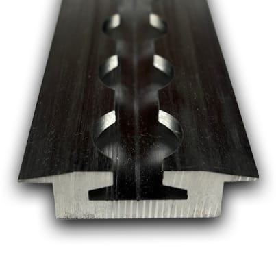 Custom Aluminum L-Track - No Mounting Holes - 12", Profile D image