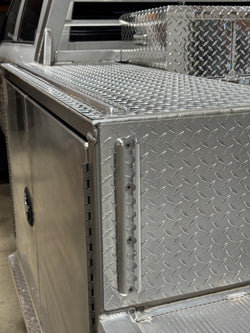 Custom L-Track built for this toolbox