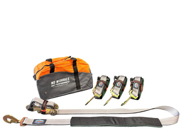 Over Tire Tie-Down with Direct hook ratchet