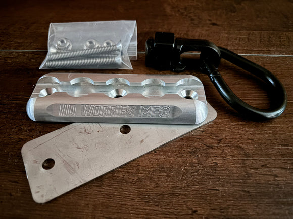 (1-Pack) Double Stud Anchor Plate Pack - Raw