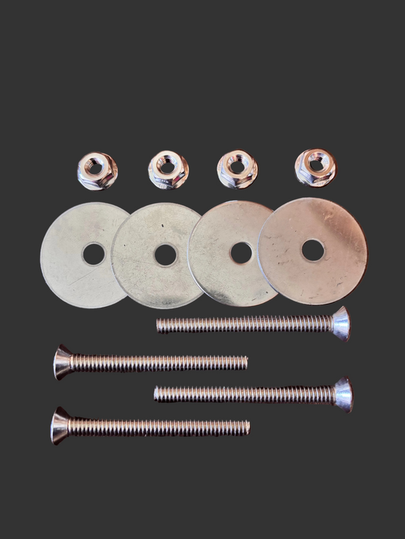 Stainless Steel 1/4-20 Fastening Hardware Pack