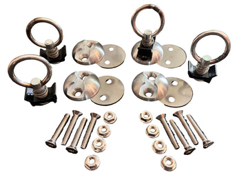 Round Single Stud Anchor Plate Pack 