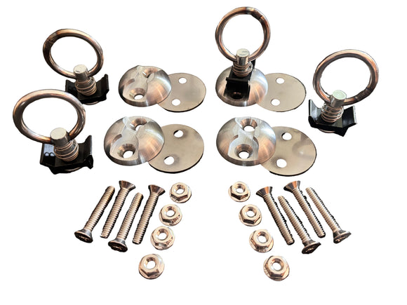 Round Single Stud Anchor Plate Pack 