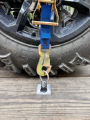 Single Stud Anchor Plate Tie Down Pack - Raw-4