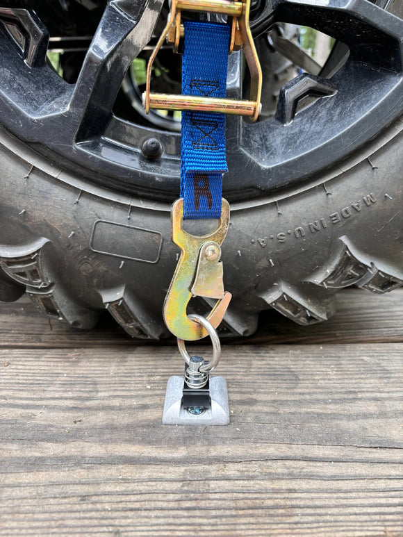 Single Stud Anchor Plate Tie Down Pack - Raw