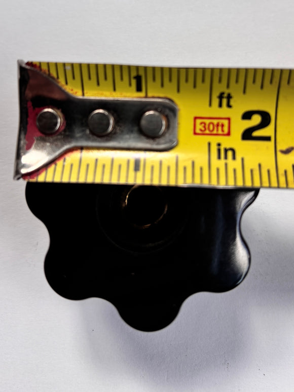 M10 Threaded Hand Knob Top Measurement