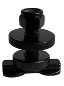 M10 Double Lug Threaded Stud w/Knurled Nut