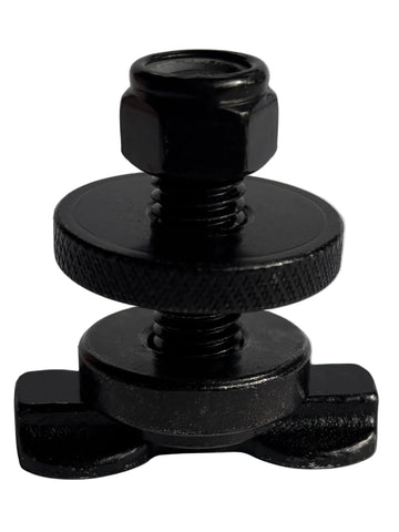 M10 Double Lug Threaded Stud w/Knurled Nut