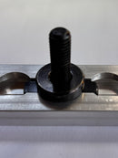 Metric M10 Double Lug Threaded Stud with Knurled Nut Fitting Step 1