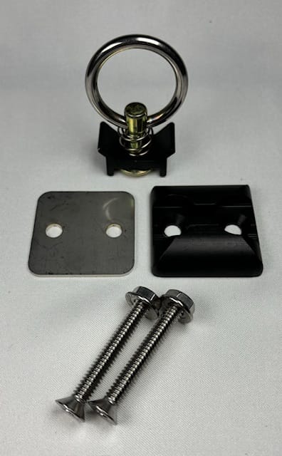 Single Stud Anchor Plate Pack - Anodized Black image 0