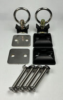 (2-PACK) Single Stud Anchor Plate Pack - Anodized Black image 0