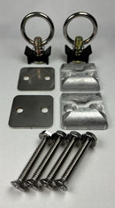 (2-PACK) Single Stud Anchor Plate Pack - Raw image 1