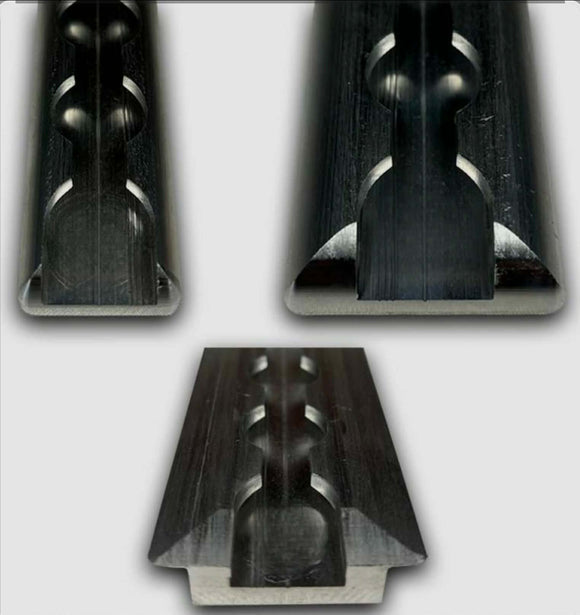 L-Track - Rounded Ends - Without Hardware Mounting Holes